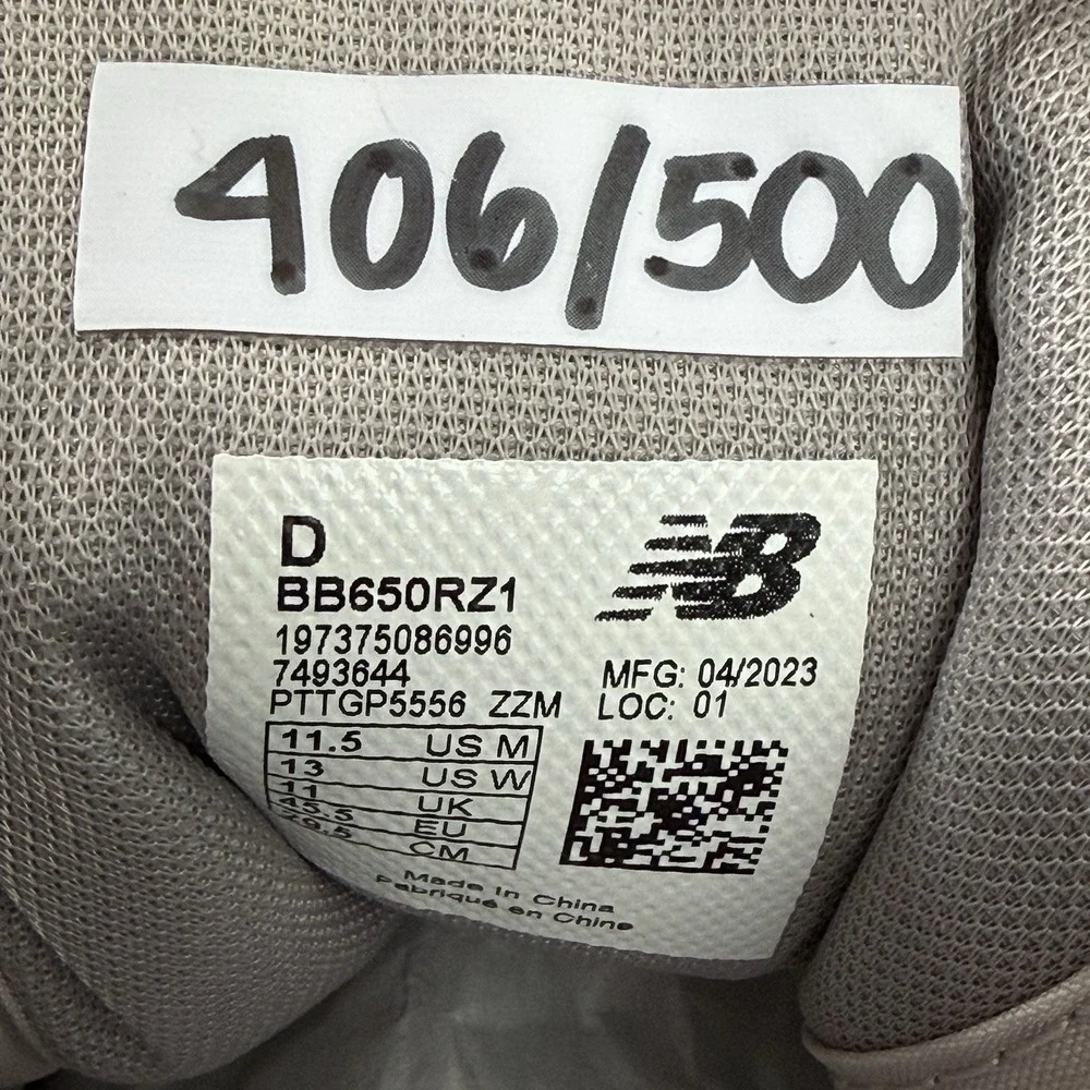 New Balance size 11